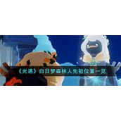 光遇白日梦森林人先祖在哪-光遇白日梦森林人先祖位置攻略