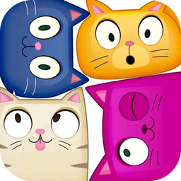 猫咪叠叠乐小游戏