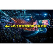 dota2比赛信息在哪里看-dota2比赛信息查看地址一览