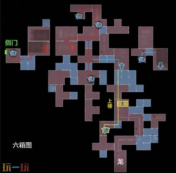 超自然行动组精绝古城小抄完整版 宝藏图小抄高清大图