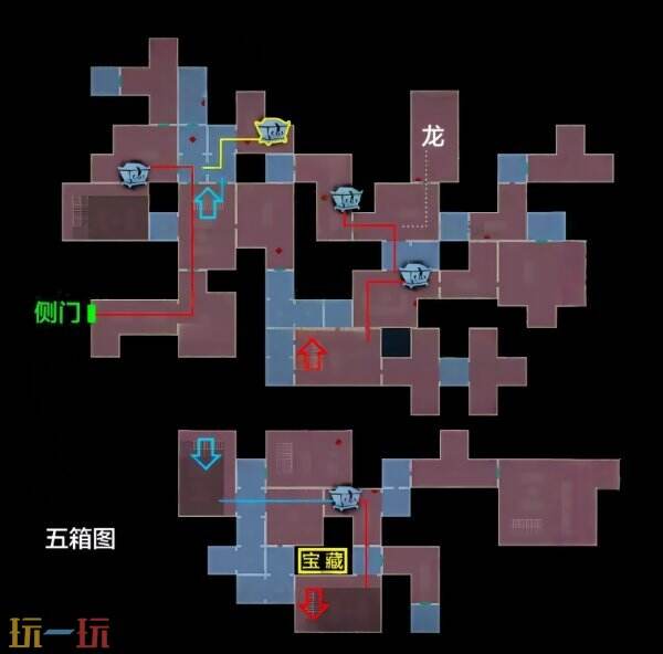 超自然行动组精绝古城小抄完整版 宝藏图小抄高清大图