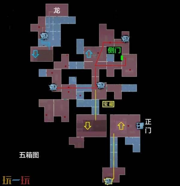 超自然行动组精绝古城小抄完整版 宝藏图小抄高清大图