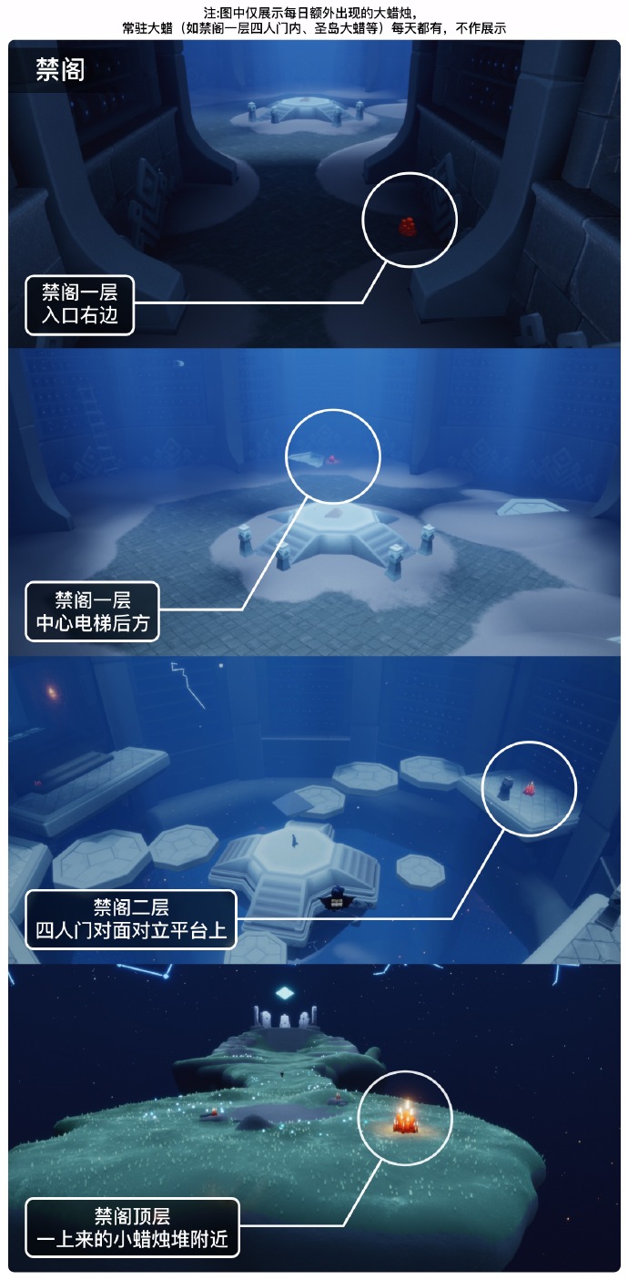 光遇今日大蜡烛堆位置11.26