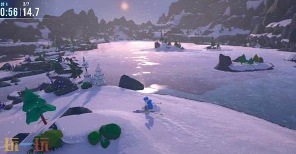《Lonely Mountains: Snow Riders》PS5版将于12月3日发售