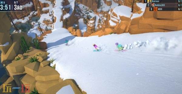 《Lonely Mountains: Snow Riders》PS5版将于12月3日发售