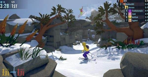 《Lonely Mountains: Snow Riders》PS5版将于12月3日发售
