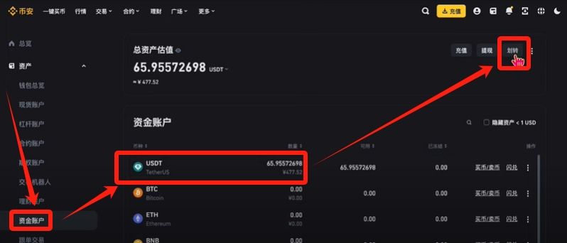 币安提钱软妹币教程（PC电脑版）_图11