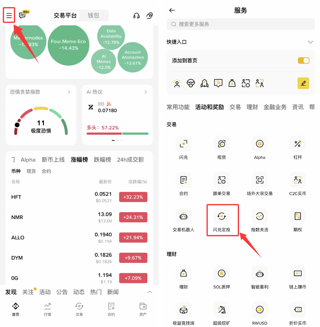 DCA是什么？币安、OKX、Bybit、派网定投DCA设置操作教学