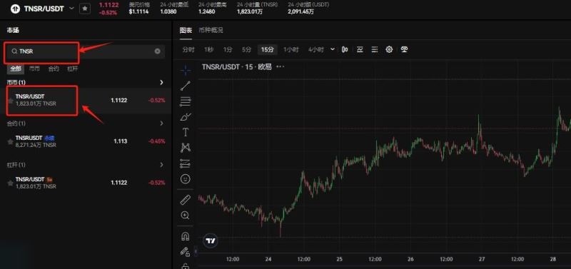 TNSR币欧意购买教程_图11