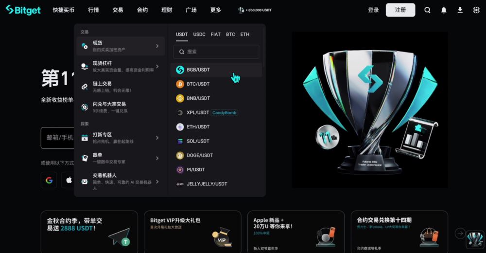 世界排名前十的比特币交易所