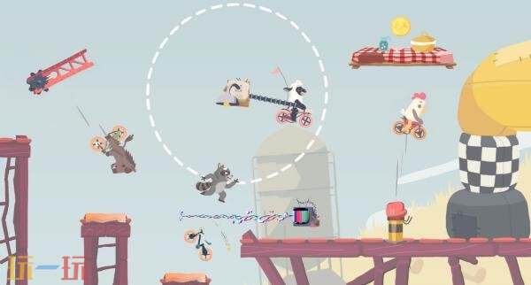 自行车竞速派对《超级浣熊羊》12月9日发售