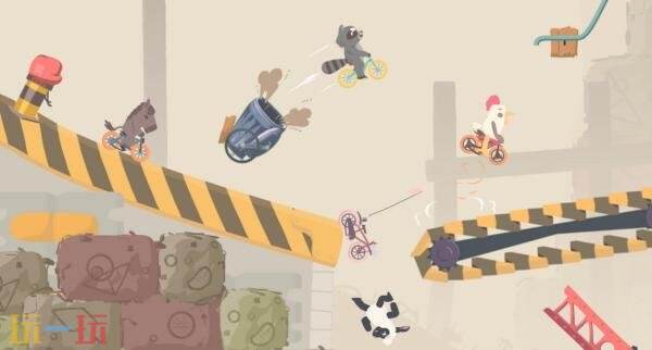 自行车竞速派对《超级浣熊羊》12月9日发售