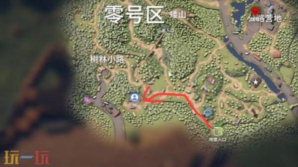 逃离鸭科夫零号区红鸭子营地在哪 零号区红鸭子营位置详情