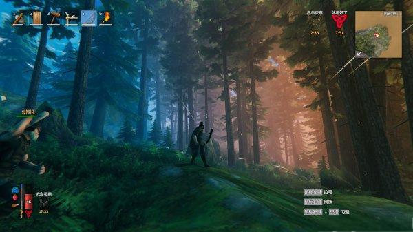 Valheim英灵神殿资源分布与生存机制详解：建造系统与BOSS召唤全攻略宣传图1