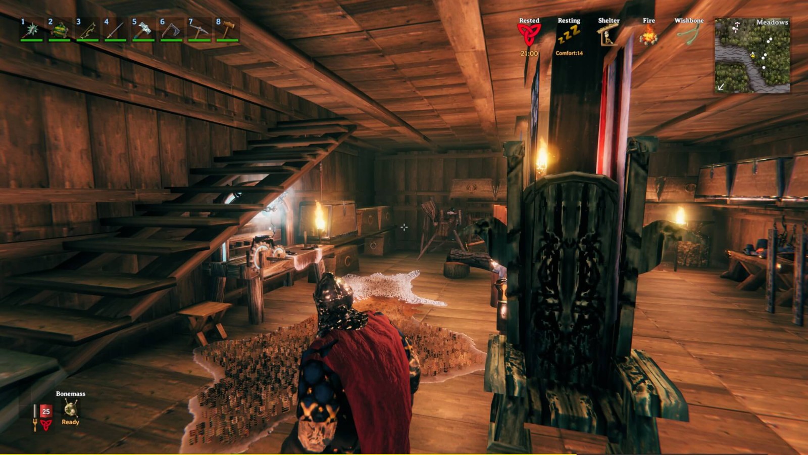 Valheim英灵神殿赤血灵鹿攻略:鹿角镐打造与 boss 战术解析宣传图2 Valheim英灵神殿赤血灵鹿攻略:鹿角镐打造与 boss 战术解析宣传图2