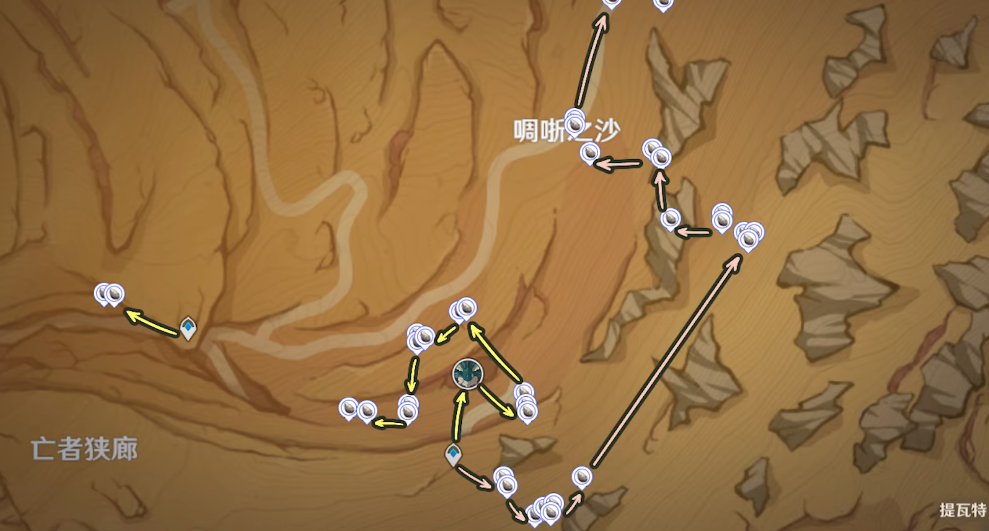 原神沙脂蛹采集地点在哪?含沙虫隧道路线图分享?宣传图2 原神沙脂蛹采集地点在哪?含沙虫隧道路线图分享?宣传图2