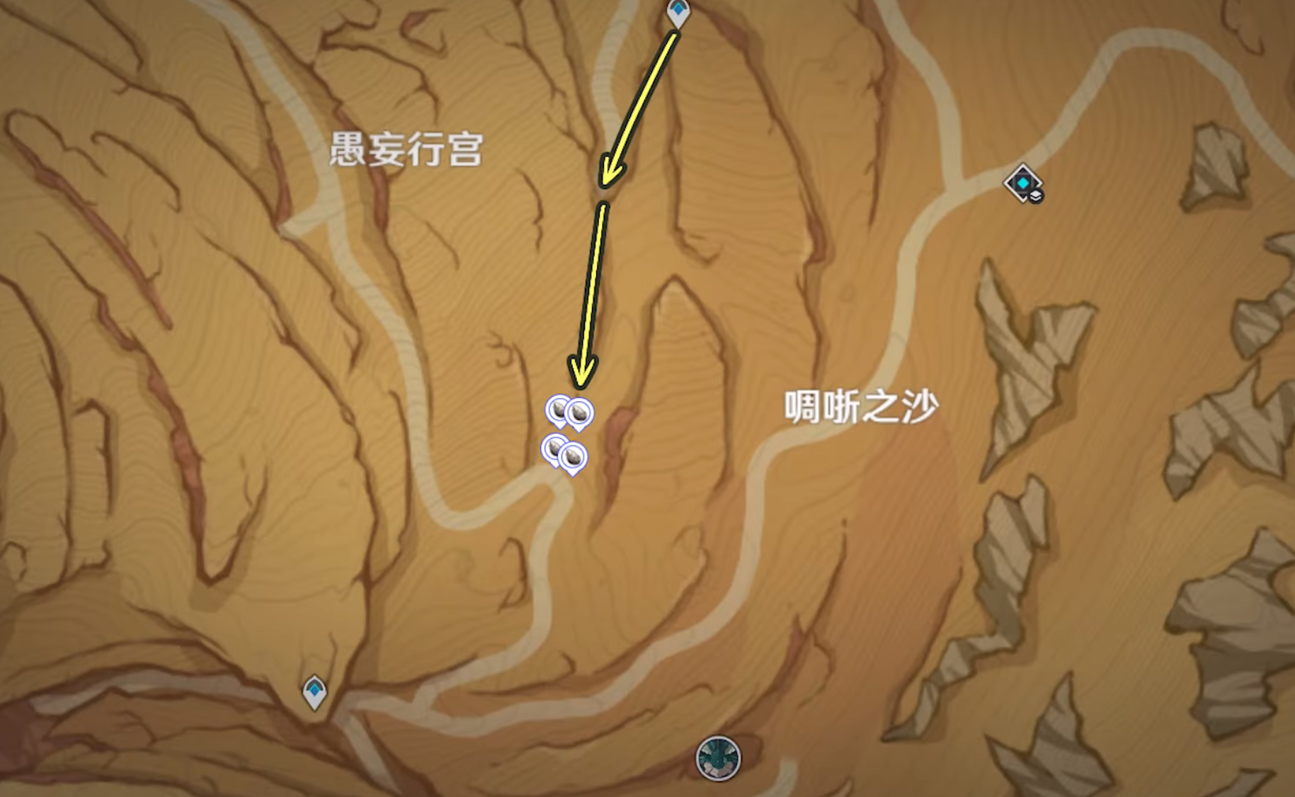 原神沙脂蛹采集地点在哪?含沙虫隧道路线图分享?宣传图5 原神沙脂蛹采集地点在哪?含沙虫隧道路线图分享?宣传图5