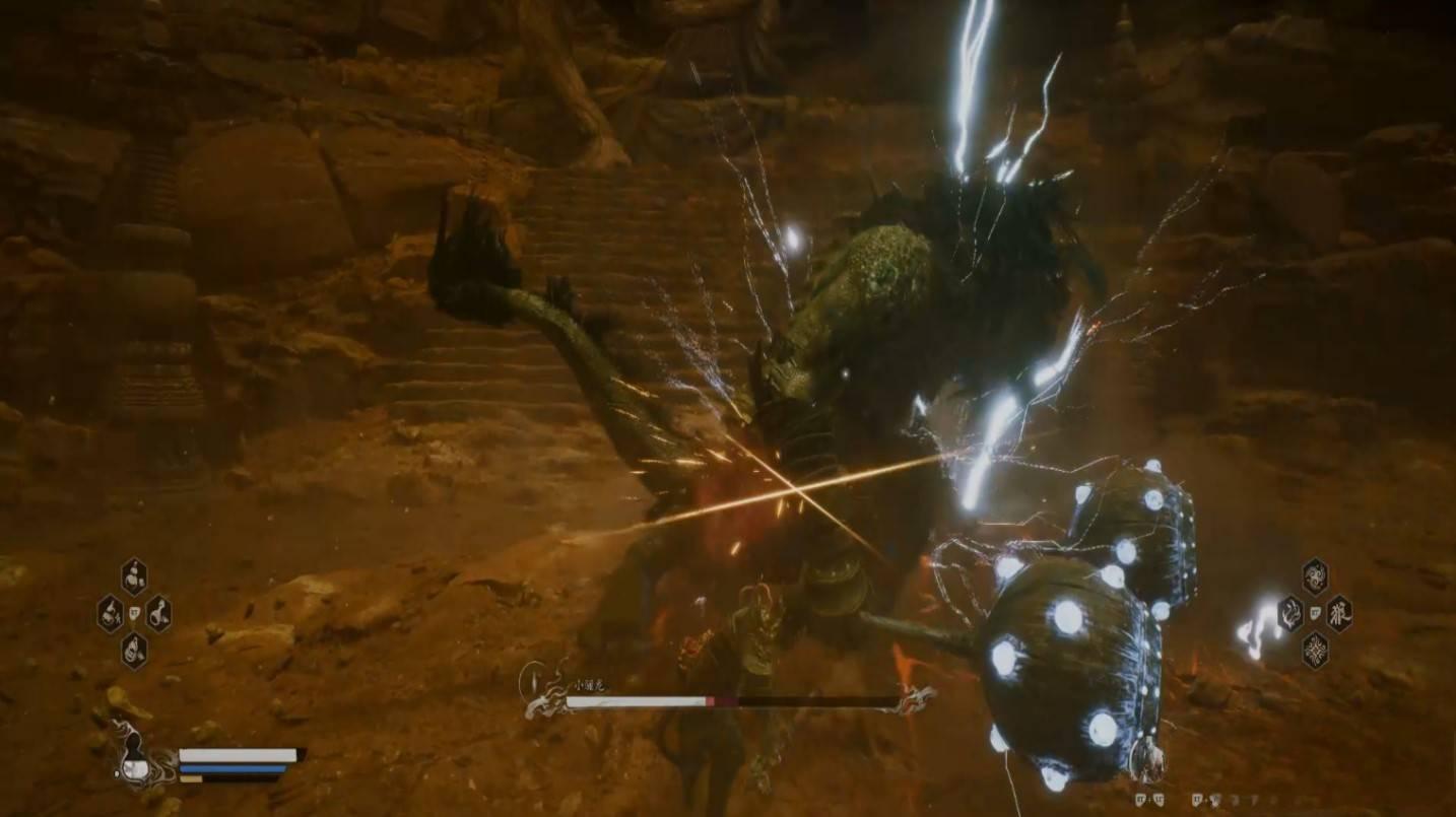 黑神话悟空小骊龙怎么打?《黑神话悟空》黄风岭小骊龙无伤打法介绍宣传图3 黑神话悟空小骊龙怎么打?《黑神话悟空》黄风岭小骊龙无伤打法介绍宣传图3