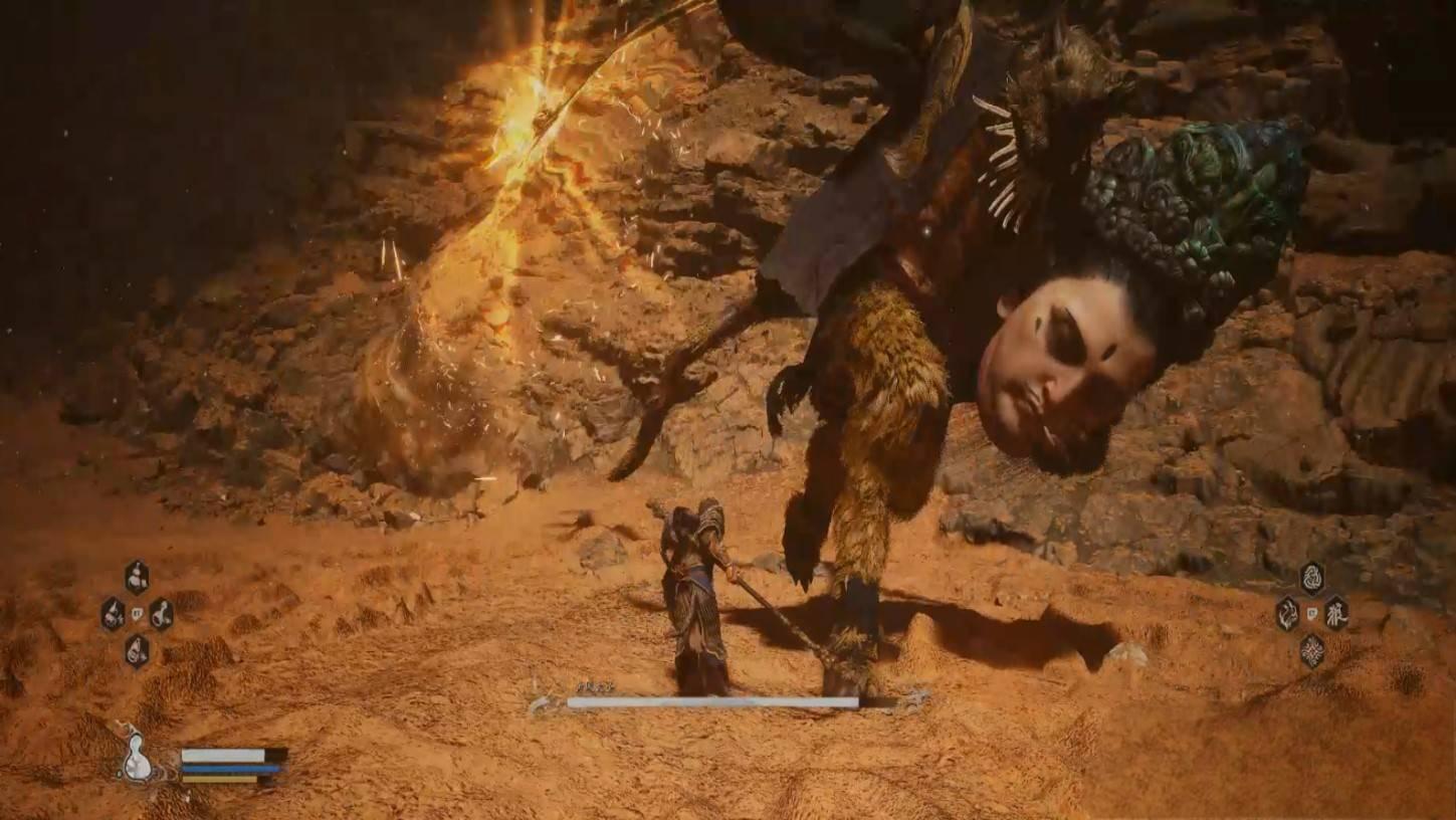 黑神话悟空黄风大圣怎么打?《黑神话悟空》黄风大圣打法思路分析宣传图1 黑神话悟空黄风大圣怎么打?《黑神话悟空》黄风大圣打法思路分析宣传图1