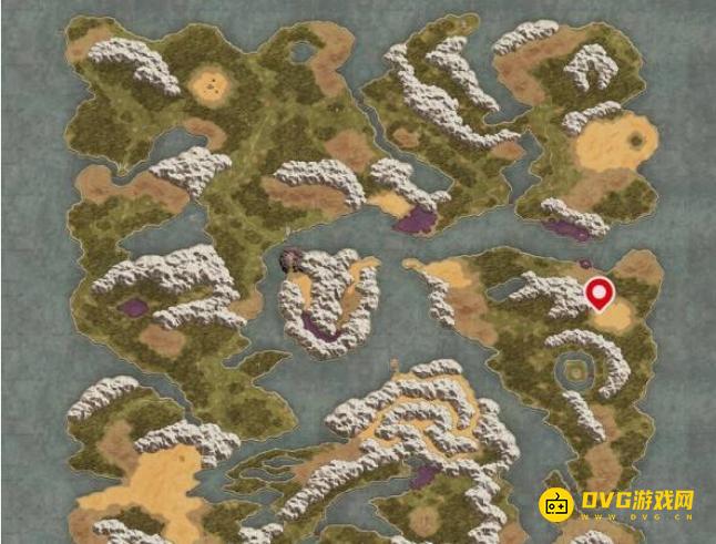 《勇者斗恶龙1重制版》利姆尔达北部沙地秘密地点位置图解-利姆尔达北部沙地隐藏宝箱位置