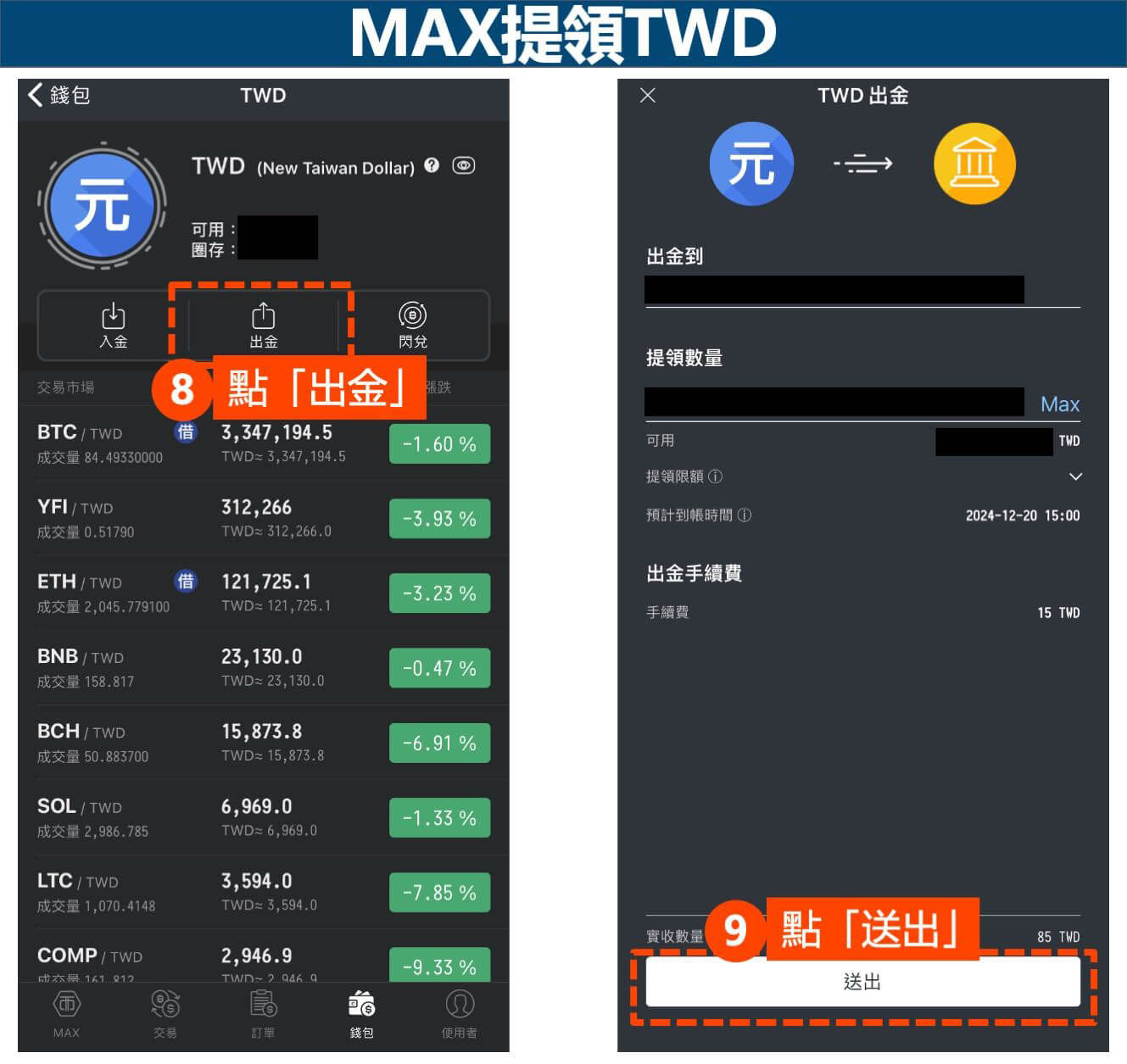 MAX提领新台币-3