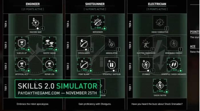 《收获日3》2.5版本更新公告-皮肤系统2.0与职业强化介绍