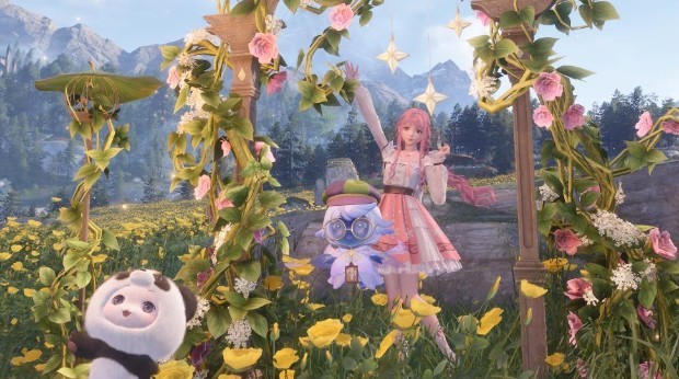 无限暖暖敲下纪念之章圣地花谷盖章地点分享3