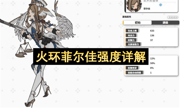 火环菲尔佳强度详解