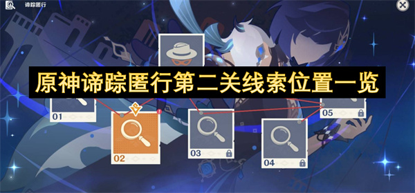 原神谛踪匿行第二关线索位置一览