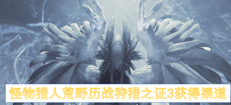 怪物猎人荒野历战狩猎之证3获得渠道