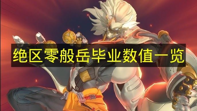 绝区零般岳毕业数值一览 绝区零般岳毕业数值是多少