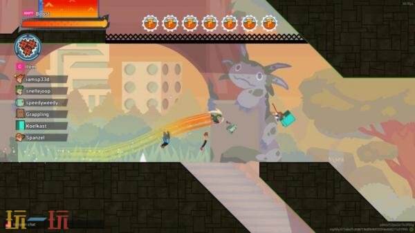 2D平台竞技《Sprint City》将于2026年推出PC版抢先体验