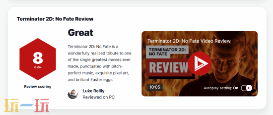 IGN 8分《终结者2D：NO FATE》成史上最佳《终结者2》游戏