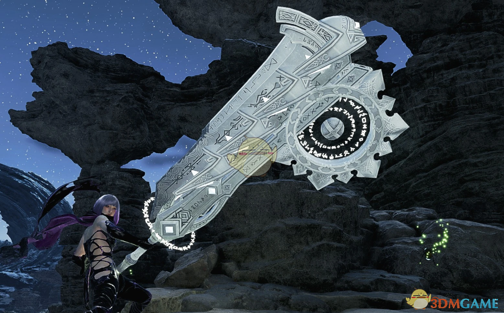 《怪物猎人：荒野》最终幻想14日影兰斩斧MOD