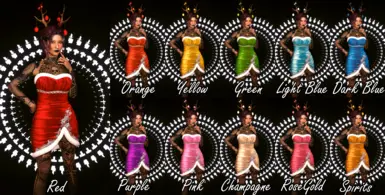 《赛博朋克2077》2025圣诞服装外观MOD