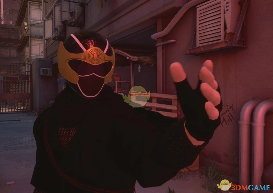 《师父》扮演超凡战队黑战士MOD