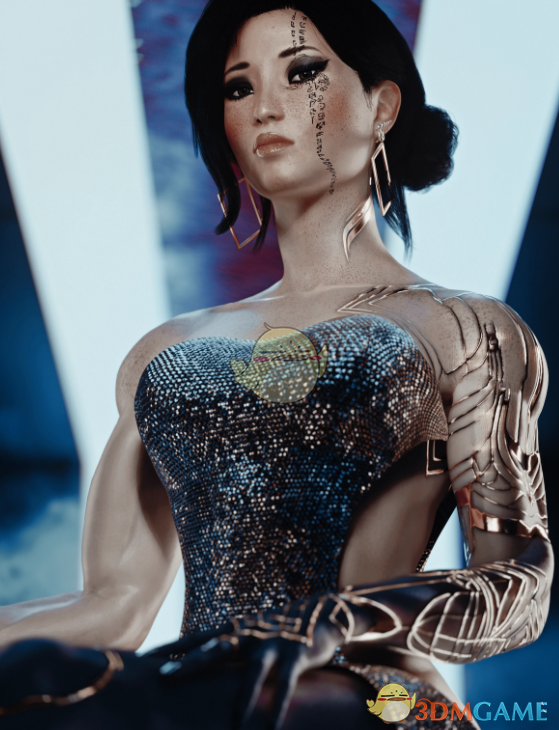 《赛博朋克2077》性感电压迷你裙MOD