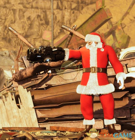 《最终幻想7：重生》圣诞老人巴雷特MOD