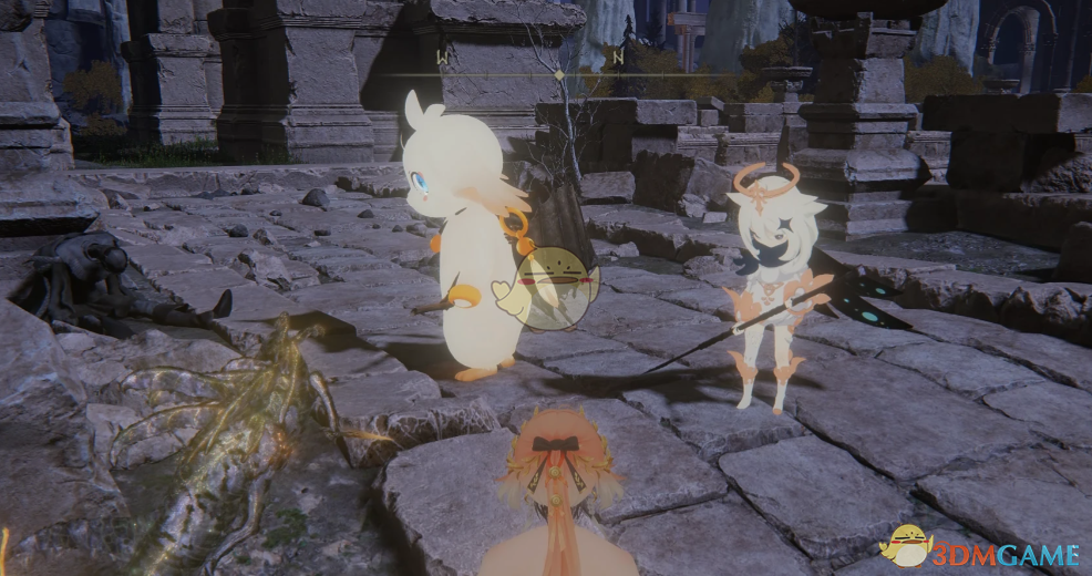 《艾尔登法环》鸣潮阿布替换鸟身人偶士兵MOD