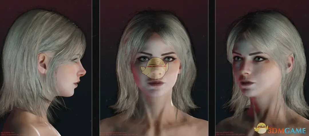 《赛博朋克2077》柔顺中长发MOD