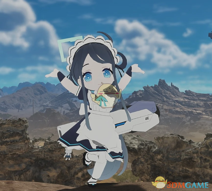 《怪物猎人：荒野》蔚蓝档案天童爱丽丝外观MOD