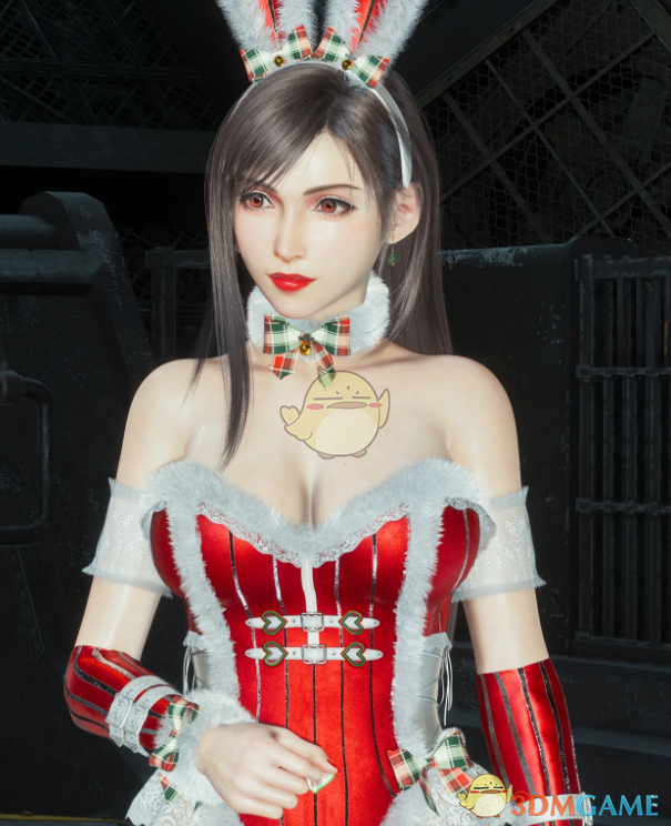 《最终幻想7：重生》蒂法的性感圣诞兔女郎套装MOD