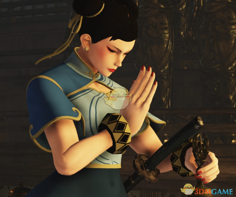 《只狼：影逝二度》街头霸王6春丽替换狼MOD