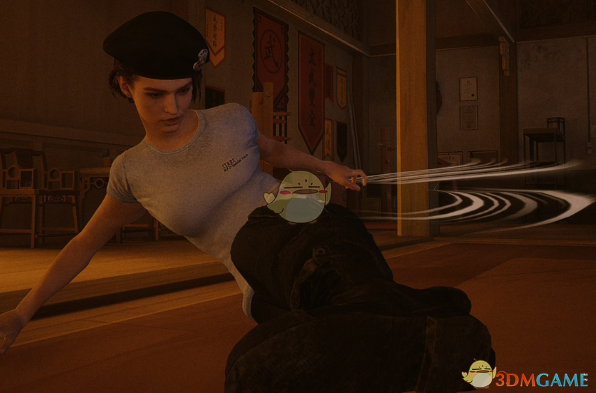 《师父》扮演生化危机3警服吉尔MOD