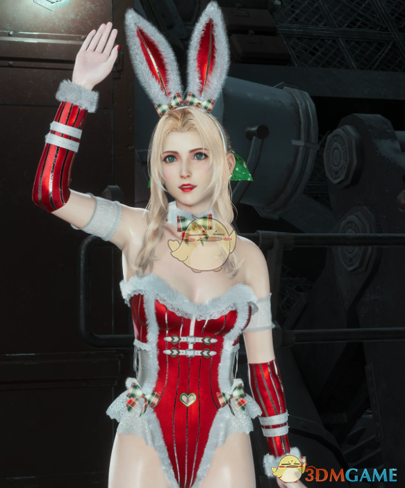 《最终幻想7：重生》爱丽丝的性感圣诞兔女郎套装MOD