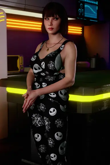 《赛博朋克2077》罗莎的简单装扮MOD