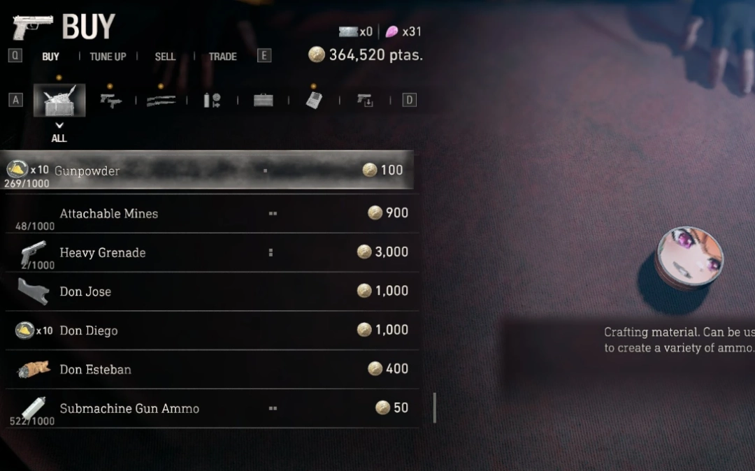 《生化危机4：重制版》火药盒的虚拟主播小鸟游琪亚拉图案MOD