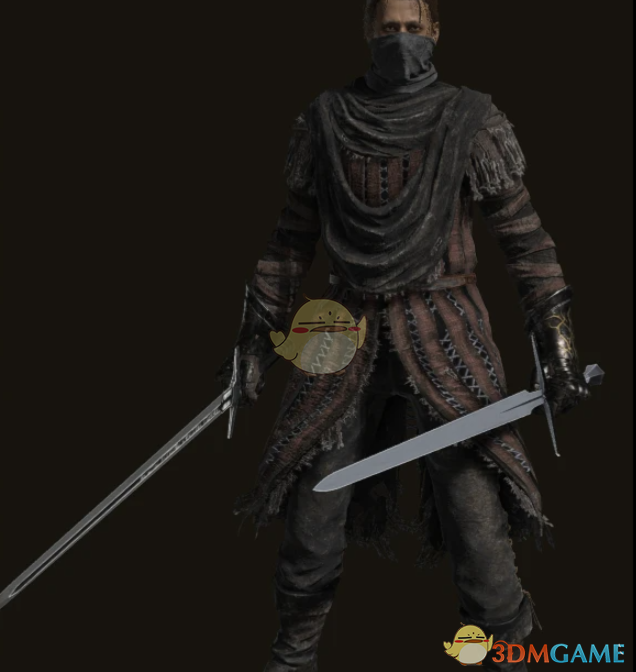 《艾尔登法环》巫师三猎魔人双剑MOD