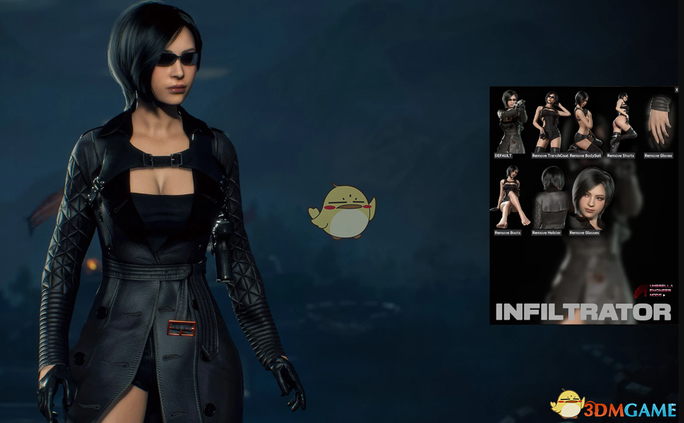 《生化危机4:重制版》艾达的性感渗透者服装MOD