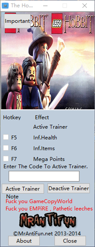 乐高霍比特人修改器下载